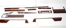 Mercedes W201 Zebrano Complete Set Wood Trim 190E 190D 2.3 EVOLUTION Restored picture