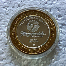 Fitzgerald's Casino-Hotel Reno Nevada $10 Gaming Token .999 Fine Silver picture