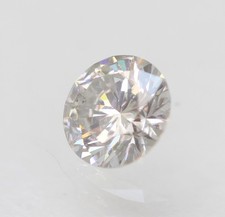 0.17 Carat Light Gray SI1 Round Brilliant Natural EARTH MINED Loose Diamond 3.5m picture