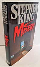 Misery by Stephen King (1987) TRUE 1st Edition & Printing $18.95 Price Tag K2 picture