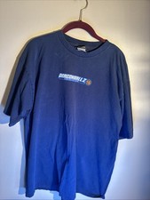 Vintage 2002 Dragon Ball Z Goku T-Shirt Men’s XL Navy Double Sided Anime Tee picture