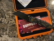Vosteed Mini RSKAOS Shipwreck Camo Carbon M390 BROP Drop Exclusive picture