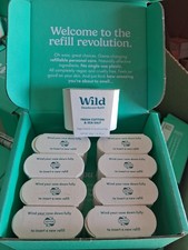 Wild Refillable Deodorant Refills In Fresh Cotton & Sea Salt Scent 9pk picture