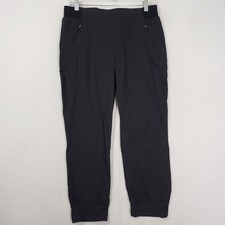 Eddie Bauer First Ascent Guide Pro Jogger Pants Women's 4 Black Hiking Travel picture