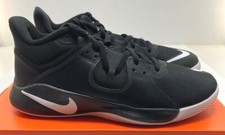 Nike FLY BY MID Men's Black / White Basketball Shoes CD0189-001 New  picture