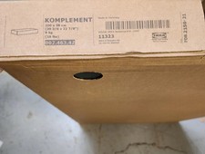 002.463.42 IKEA KOMPLEMENT, Set of 2 Drawers, Brand New, Black-Brown  39⅜×22⅞