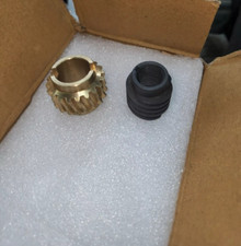 steel and broze worm gear set for van norman 777 picture