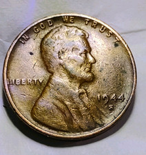 1944 S Lincoln Wheat Small Cent Penny  Business Strike Copper BN picture