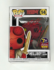 Funko Pop Hellboy w/ Sword #14 Signed by Ron Perlman (7bap) picture