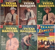 Jace Pearson's Tales of the Texas Rangers Lot☆6 #11-19* VG+ Dell 1956 Silver Age picture