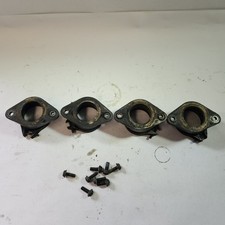 1989-1997 Suzuki Katana GSX750F Carburetor Intake Boots Manifolds With Hardware picture