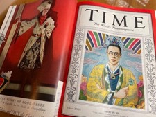 TIME Magazine - Bound Volume - January-June 1934 - Rare Original picture