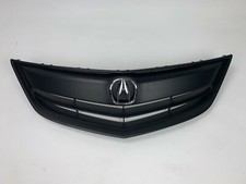 FIt 2013 2014 2015 Acura ILX /Hybrid All BLACK Grille Grill W/ Emblem Assembly  picture