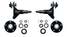 5 x 4.5 Lug Fast Bolt On Wheels for shipping Container Hub and Spindle Kit NEW picture