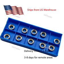 10pcs RCGT1204MO-AK N01 CNC Round Inserts 12mm for Aluminum Turning picture