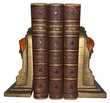 1872, 1st, 3 VOL, A CHILD'S HISTORY OF THE UNITED STATES, by JOHN GILMARY SHEA picture