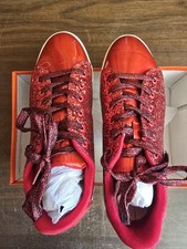 Red Glitter Casual Shoes picture