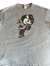 Vintage Ohio State Buckeyes Gray Heather Cotton T Shirt L Men Brutus Buckeye picture