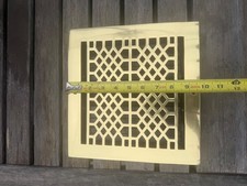 Signature Hardware Brass Antique Style wall register, 8x8 picture