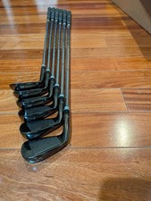 MacGregor MT Milled Black Forged Irons 5-PW True Temper GS95 Stiff Steel RH picture