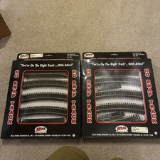 Atlas HO Starter Set Code 100 Nickel-Silver Track  Set of 2  picture