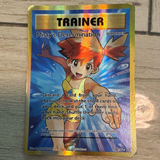 Pokemon TCG Misty's Determination Full Art Holo Evolutions 108/108 picture