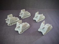 1/72nd Scale German 15cm sIG 33 SP Sturmpanzer Tank Platoon X5 Lot Fow picture