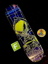 RARE Blind Reaper Neon Barbed Wire Skateboard Deck Popsickle In Shrink Vintage picture