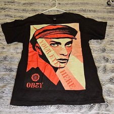 Obey Men's Black T-shirt picture