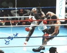 Autographed JAMES BUSTER DOUGLAS WBC Boxing 8x10 photo w/COA picture
