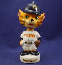1961-1963 Detroit Tigers Mascot Mini Bobble Head Nodder 4.5