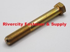 7/16-20x3-1/4 Hex Head Cap Screws 7/16-20 x 3.25 Bolts 7/16x20 x 3-1/4 Grade 8 picture