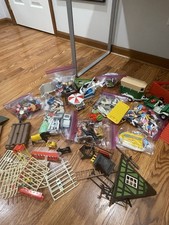 PLAYMOBIL Geobra Vintage 1974 -1980’s Loose Lot: Rare Pieces. Zoo, Boat, Medical picture