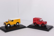 Oxford Diecast Land Rover twin set British Rail & Royal Mail 1:76 BNIB US Seller picture