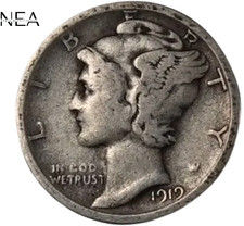 1919-S Mercury Dime ~ Very Fine VF ~ 90% Silver picture