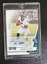 2020 Panini Playoff - Rookie Variations Jalen Hurts #V-214 Auto /50 🔥 🔥 💎  picture