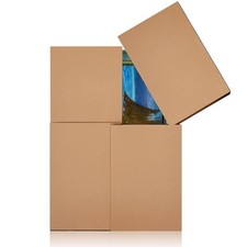 1 Set Large Picture Mirror Moving Boxes for Artwork TV Flat Pack picture