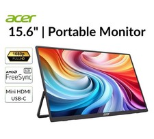 Acer PM161Q 15.6in Portable Monitor 1920x1080 250Nit 60Hz 5ms Refurbished picture