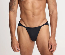 Savage X Fenty Flex Performance Micro Sport Briefs Mens Small Black Caviar NWT picture