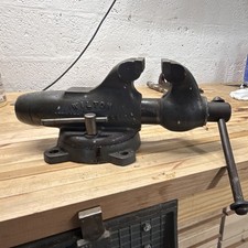 Vintage Wilton 9300N 3” Bullet Bench Vise 8300N Swivel Base 1/70 USA picture