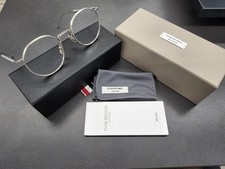 Thom Browne TBX125-A-02, Silver Unisex Optical Glasses Made In Japan Authentic picture