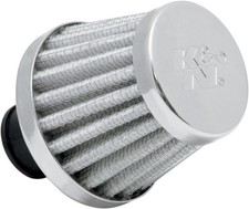 K&N Crankcase Vent Filter with Chrome Top 62-1600WT 2