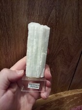 Large and heavy White Beryl Aquamarine crystal, Mounted, From Portugal 🇵🇹 picture