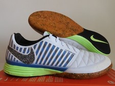 Nike Lunargato II Gato Indoor Soccer Cleats Black-Lime Glow Sz 12 [580456-043] picture