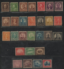Us 1922 Sc. #553-573 A Complete Set Of 28 Of The Presidential Issues Mint Nh picture
