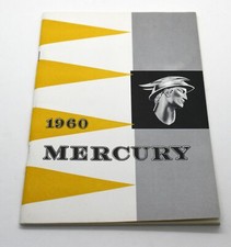 Original 1960 Mercury Owner's Manual - Vintage                            MINT picture