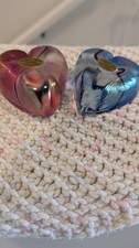 COUPLES ART-HEART SHAPED GLASS 