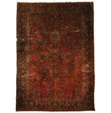 10x15 Authentic Hand-Knotted Antique Oriental Rug B-79954 picture