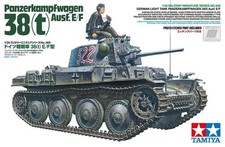 Tamiya 35369 WWII German PzKpfw 38(t) Ausf E/F 1/35 Scale Plastic Model Kit picture