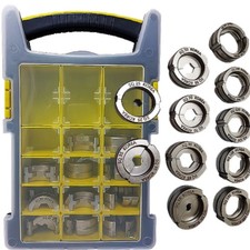 11Pc Crimping Die Set for Milwaukee M18 HCCT HCC Hydraulic Crimper picture